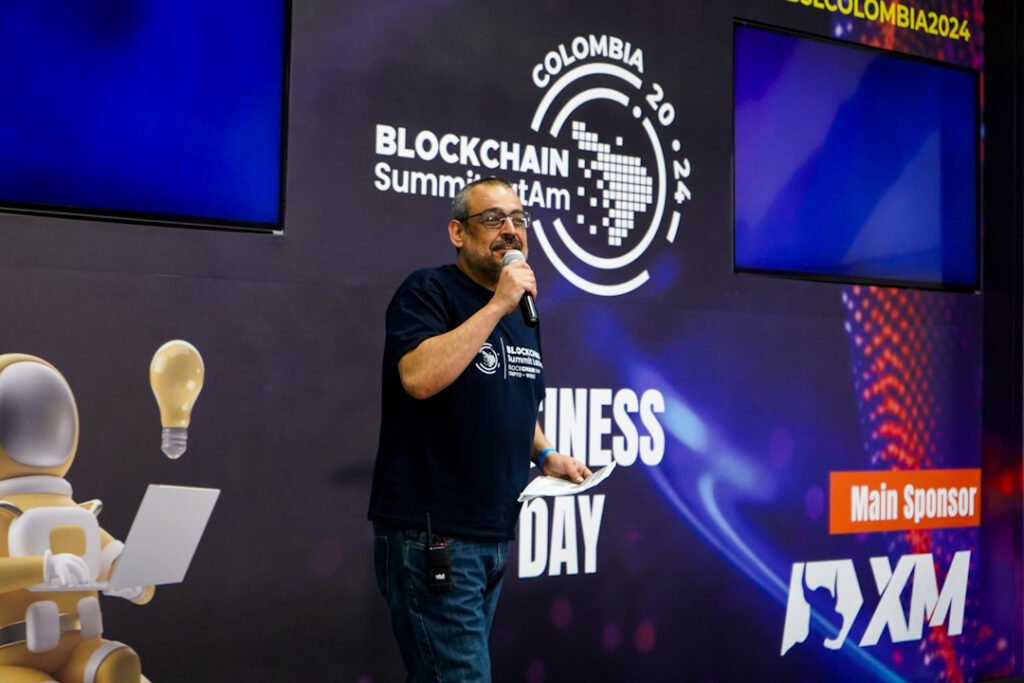 Blockchain con foco financiero e institucional marcará la agenda del Blockchain Summit Latam 2025 en Medellín dsc07247