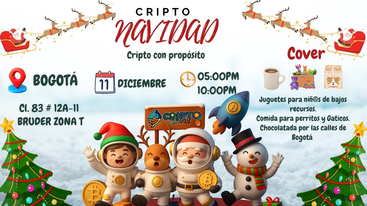 Cripto Navidad en Bogotá 2025: el evento cripto-solidario que une blockchain, comunidad y donaciones whatsapp image 2025 11 22 at 8.14.08 am