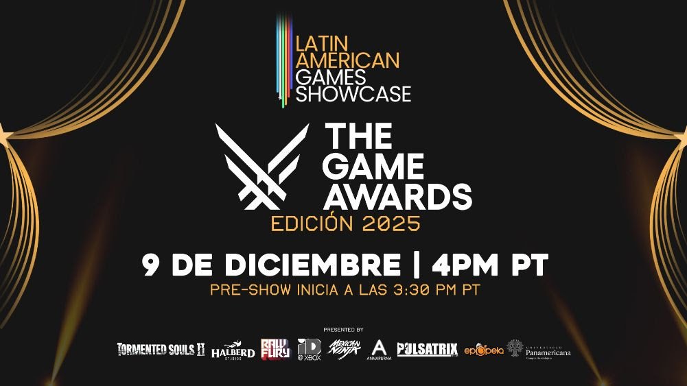 Latin American Games Showcase regresa el 9 de diciembre en colaboración con The Game Awards 2025, con un pre-show imperdible unnamed (2)