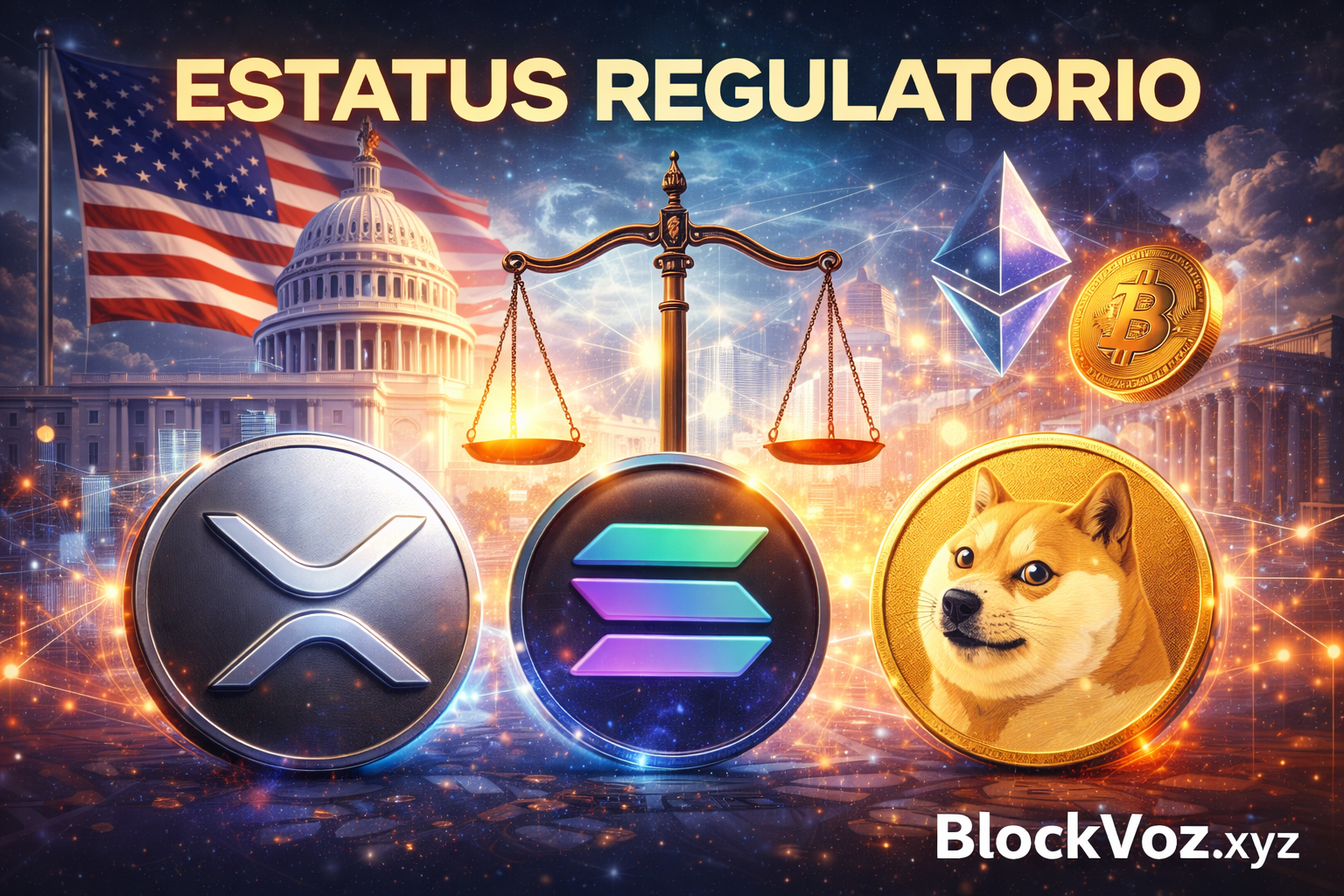 xrp, solana, doge, bitcoin , BlockVoz.xyz