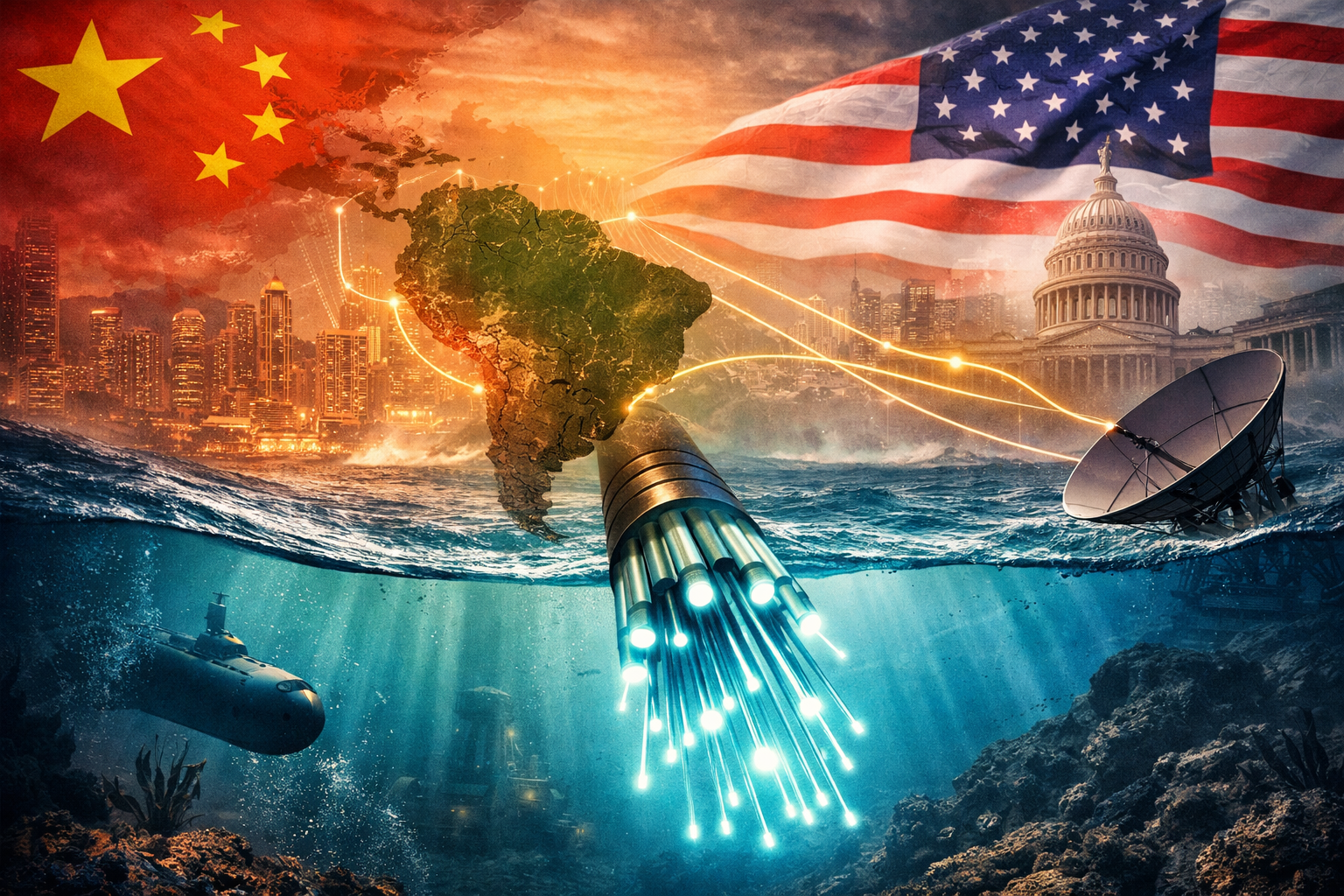 rivalidad submarina en américa latina