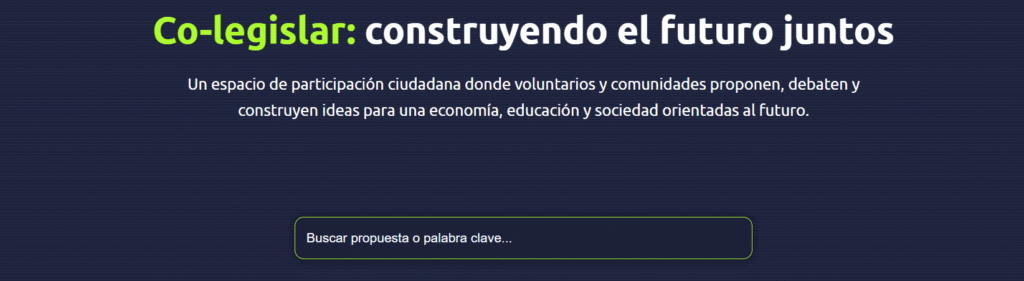 Política en código abierto: la apuesta digital de Augusto Moreno para el Senado captura de pantalla 2026 02 18 200751