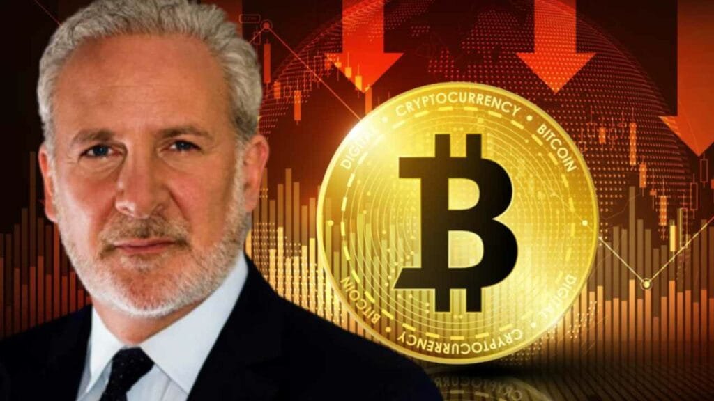 peter schiff is giving bitcoin