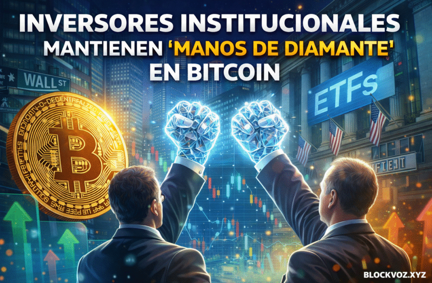Voces del Bloque Inversores institucionales mantienen “manos de diamante” en Bitcoin pese a la caída del mercado, según Bitwise