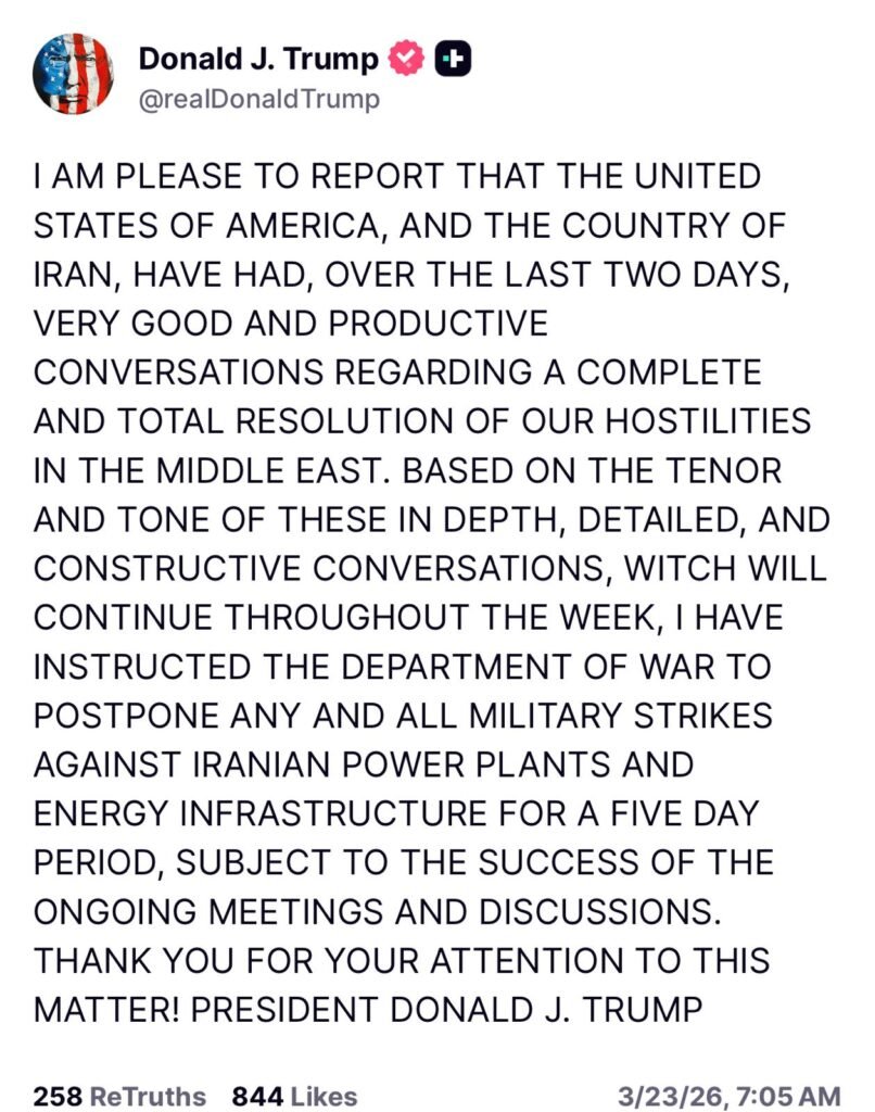 Bitcoin sube tras diálogo entre Estados Unidos e Irán: más de 200Millones de dólares en shorts liquidados whatsapp image 2026 03 23 at 6.09.13 am