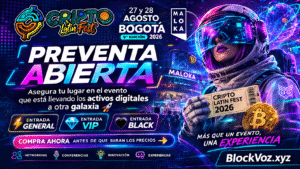 Preventa Cripto Latin Fest 2026 ya disponible: entradas, precios y cómo comprar