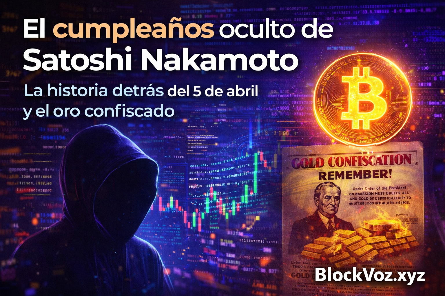 el misterio de satoshi y el oro