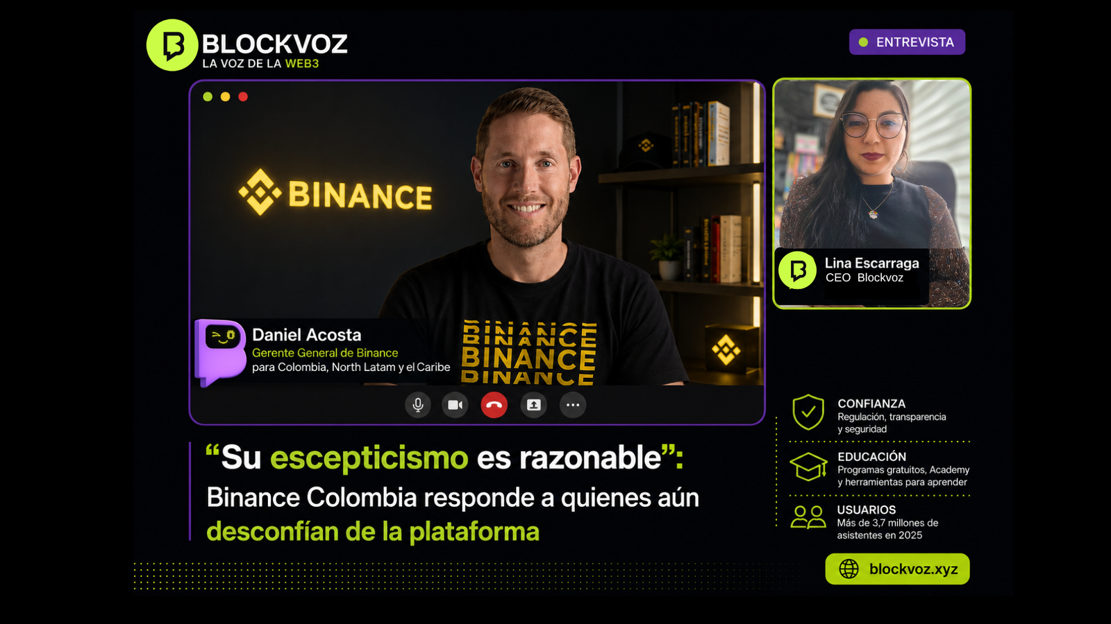daniel calderon - ceo blockvoz entrevista