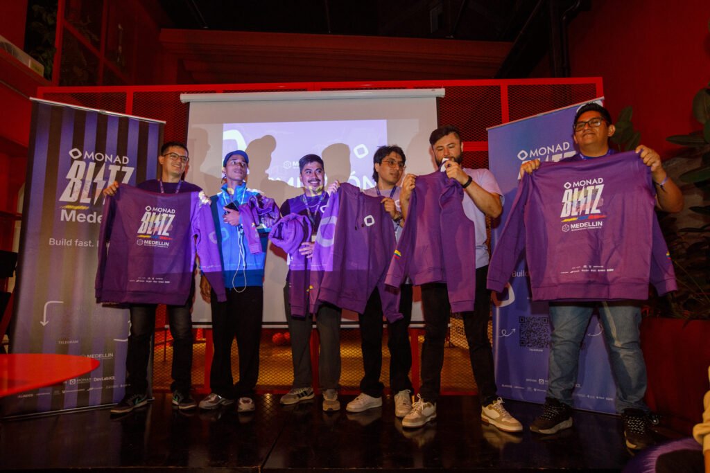 Monad Blitz Medellín dejó proyectos de infraestructura, IA y educación blockchain: ahora Bogotá toma el relevo blitzmedellin2026 234