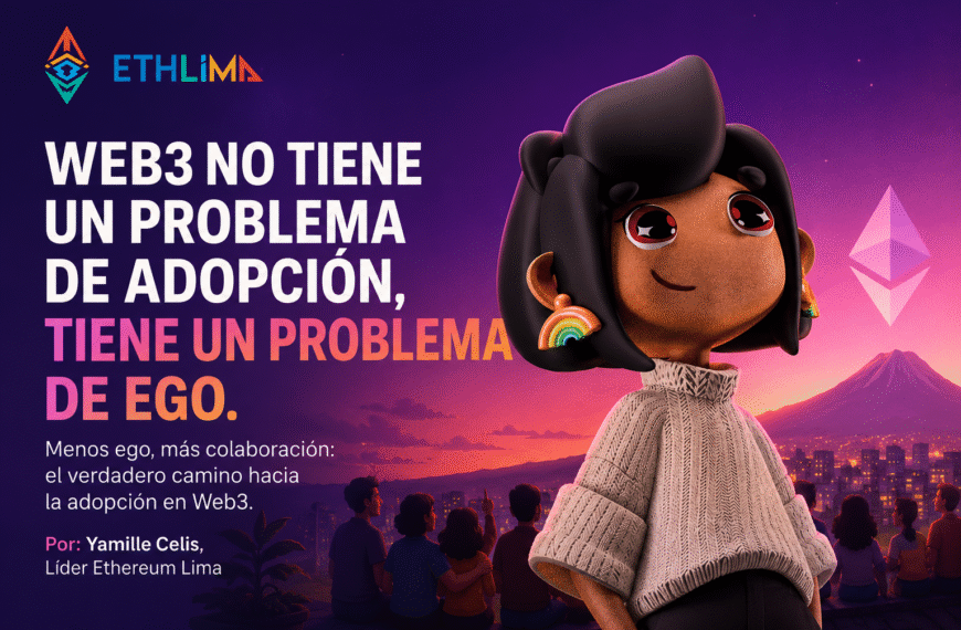Web3 no tiene un problema de adopción, tiene un problema de ego.
