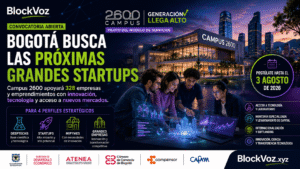 Bogotá abre convocatoria para impulsar 328 startups y empresas innovadoras con el Campus 2600