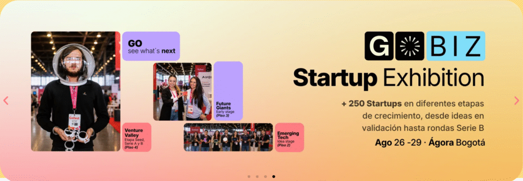 GoFest Bogotá 2026 confirma sus fechas: cuatro días para conectar el futuro del emprendimiento y la tecnología en Latinoamérica captura de pantalla 2026 08 03 172650