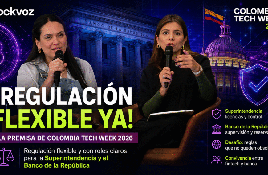 colombia tech week regulacion cripto