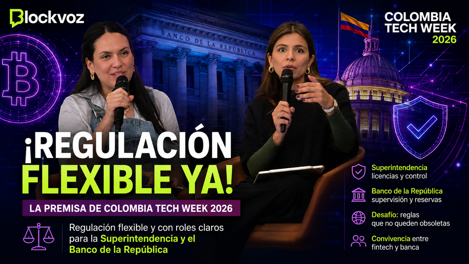 colombia tech week regulacion cripto