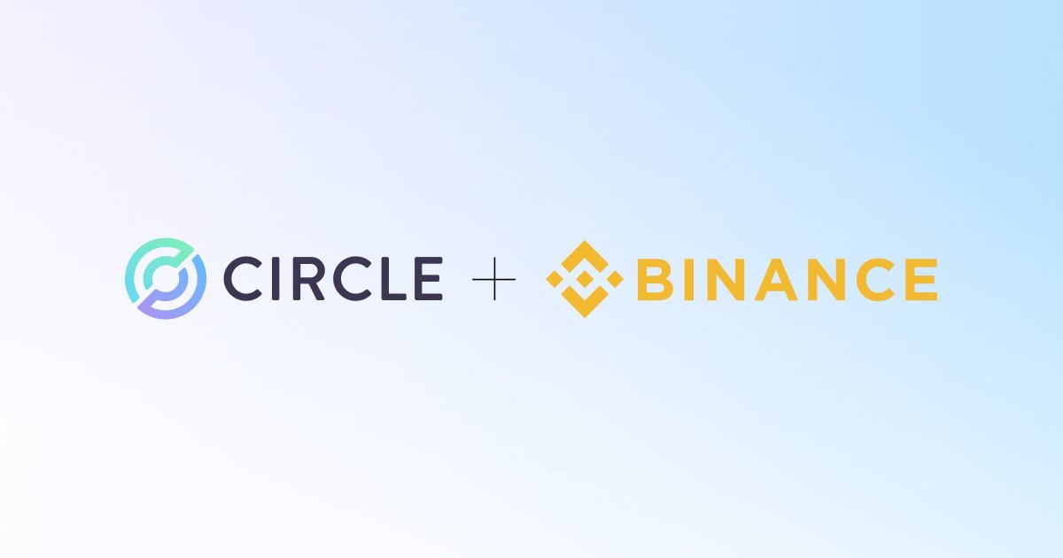 Circle y binance