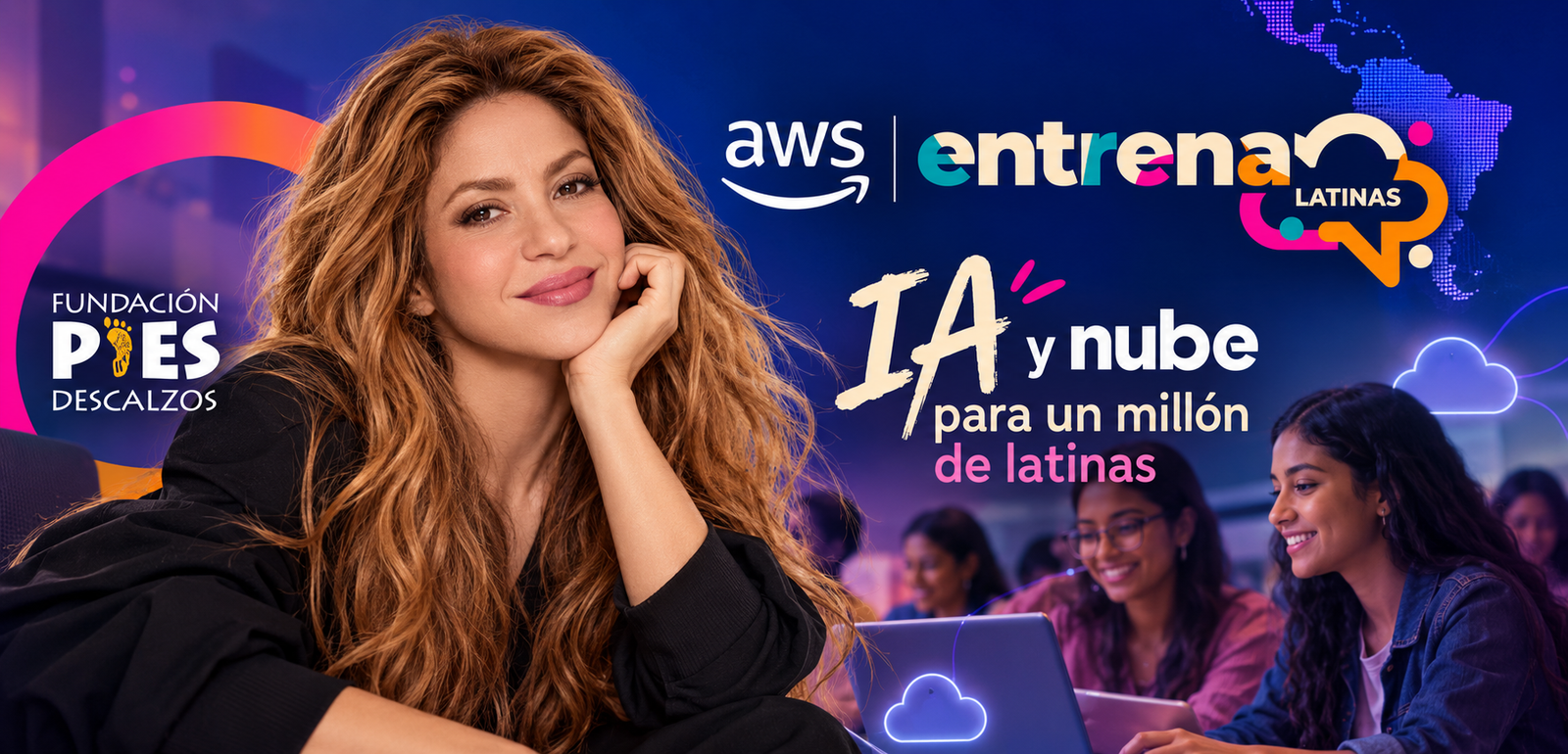aws entrena latinas ia y nube