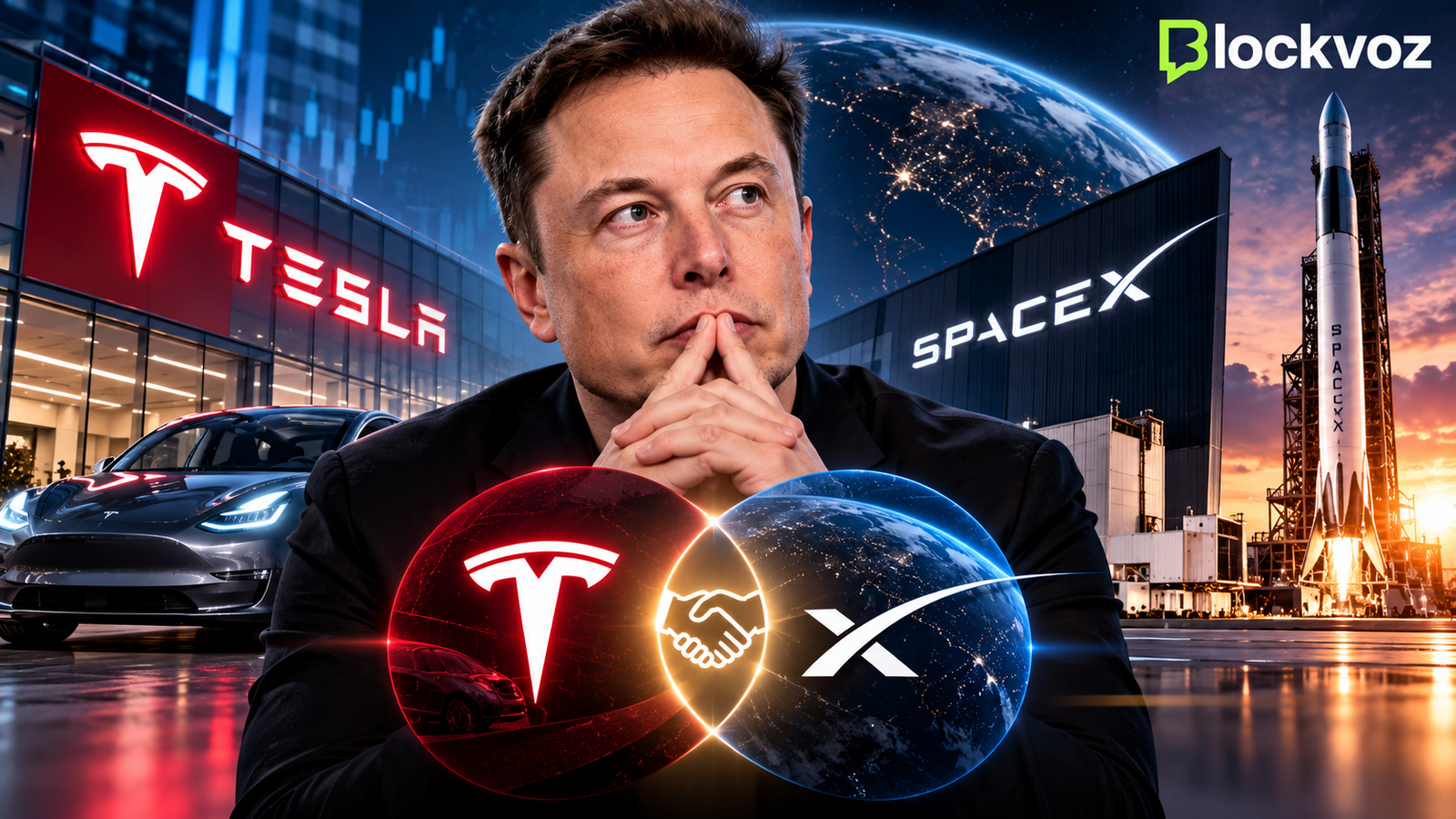 musk entre tesla y spacex